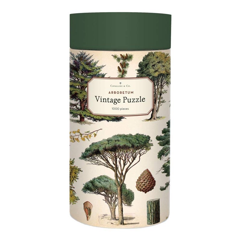 CAVANILLI & CO. Cavallini Papers & Co. Arboretum 1,000 Piece Puzzle, Multi - Image 2